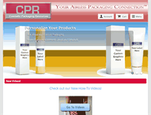 Tablet Screenshot of cprsale.com